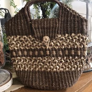 Straw woven handbag New